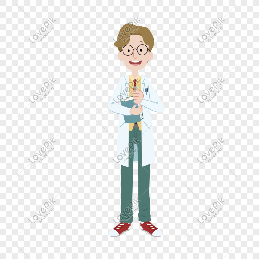 Cartoon Doctor Profession Vector Material Png Image Psd File Free Download Lovepik 610318342
