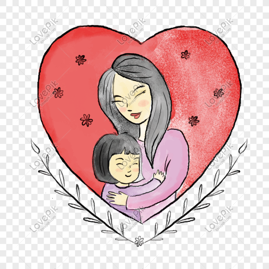 Dibujado A Mano Dibujos Animados Feliz Día De La Madre Vector Ma PNG  Imágenes Gratis - Lovepik