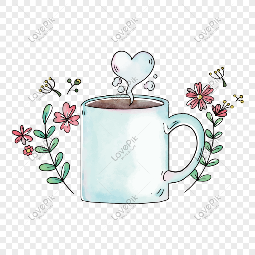Cartoon Cup Of Love Fog Vector Material PNG Transparent Background And  Clipart Image For Free Download - Lovepik | 610329560