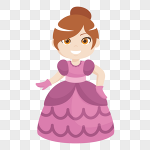 Cartoon Princess Dress PNG Images With Transparent Background | Free ...