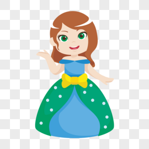 Wearing Green Dress PNG Images With Transparent Background | Free ...