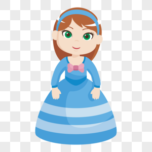 Wearing Blue Dress PNG Images With Transparent Background | Free ...