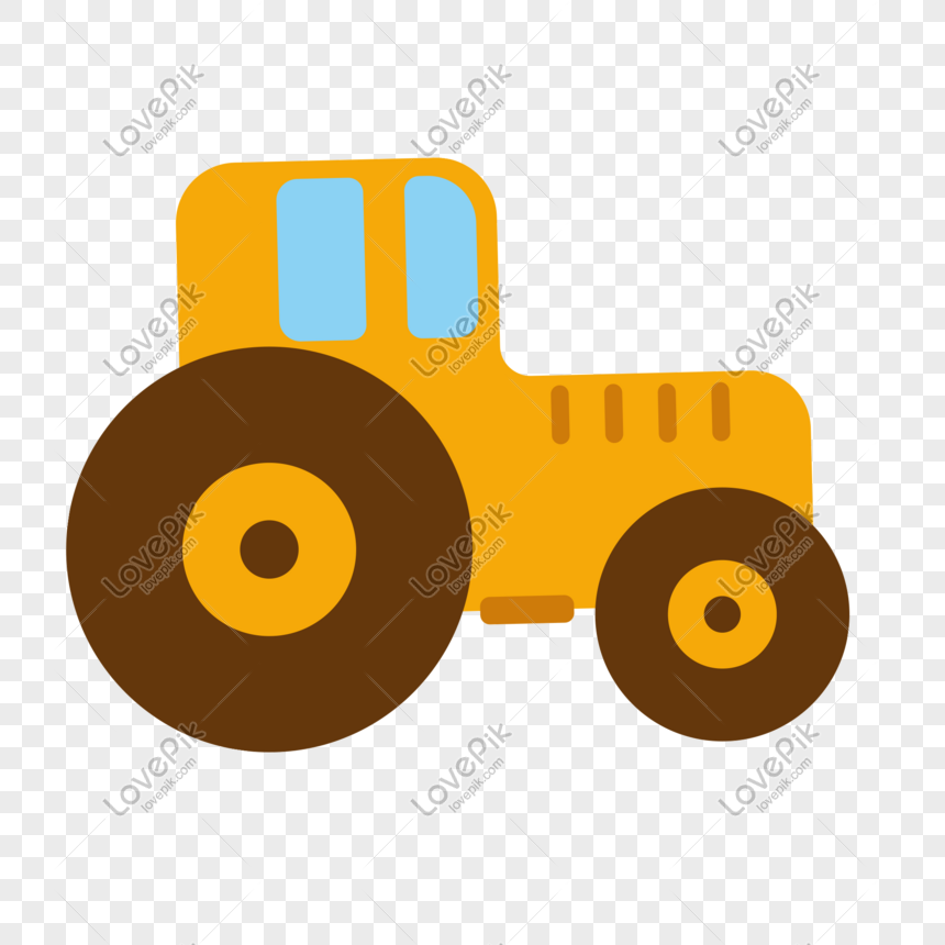 Cartoon Vector Cartoon Tractor PNG Picture And Clipart Image For Free  Download - Lovepik | 610424635
