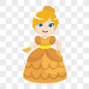 Cartoon Princess Dress PNG Images With Transparent Background | Free ...