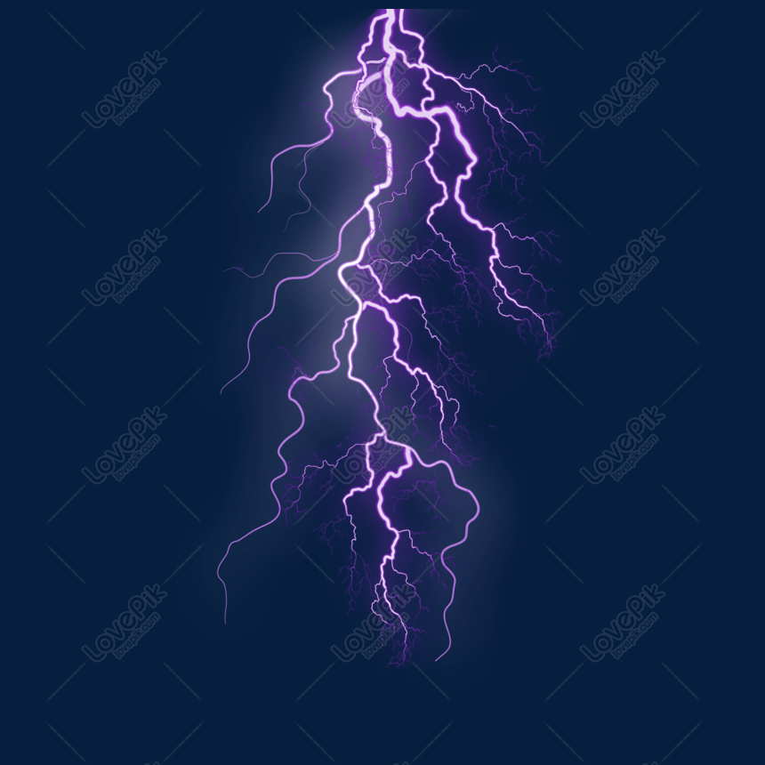 紫色のリアルで激しい雷イメージ グラフィックス Id Prf画像フォーマットpsd Jp Lovepik Com