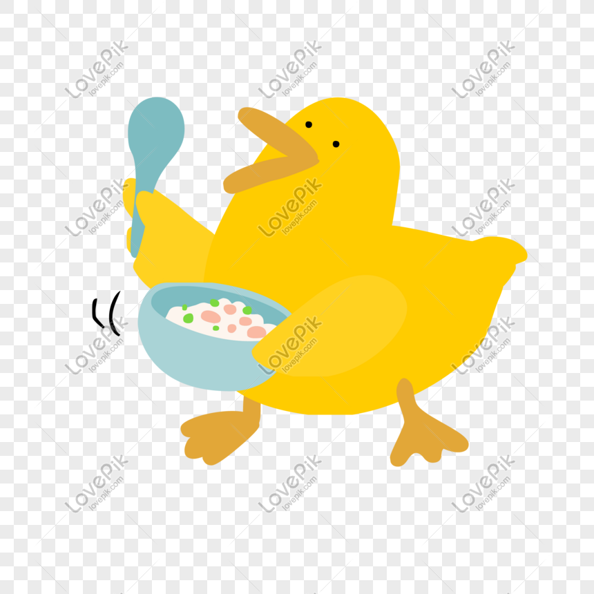 Eating Duck Vector Material PNG White Transparent And Clipart Image For  Free Download - Lovepik | 610416672
