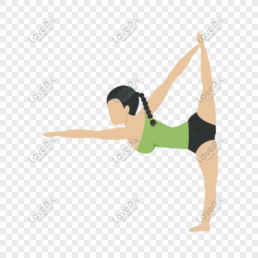 Black African Woman One Leg Yoga Standing Pose, Stretching, Home Exercise  Stock Image - Image of fitness, relaxation: 237770153