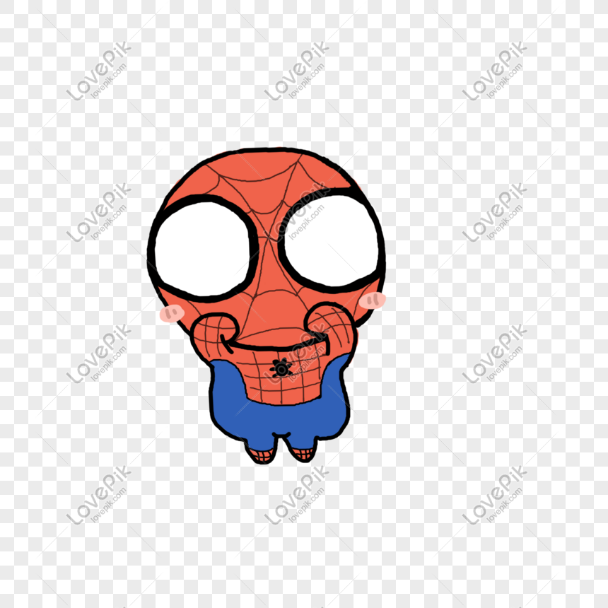 Little Spiderman Cartoon Character Spiderman Hand Painted Spider PNG  Transparent And Clipart Image For Free Download - Lovepik | 610423546
