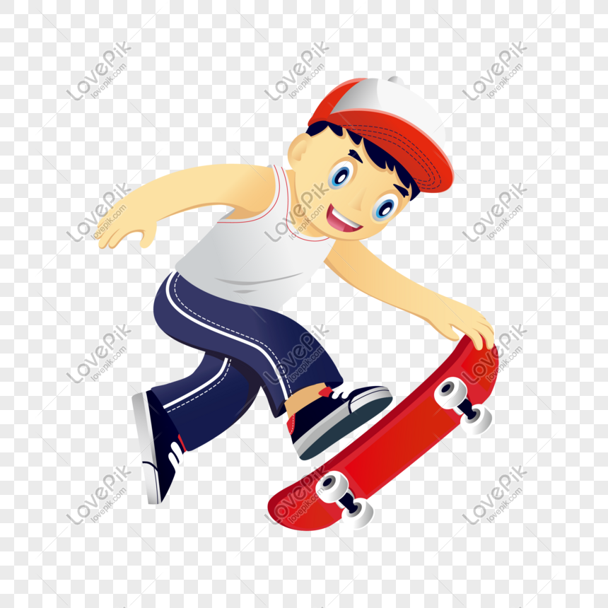 Cartoon Skateboard PNG Images With Transparent Background | Free Download  On Lovepik