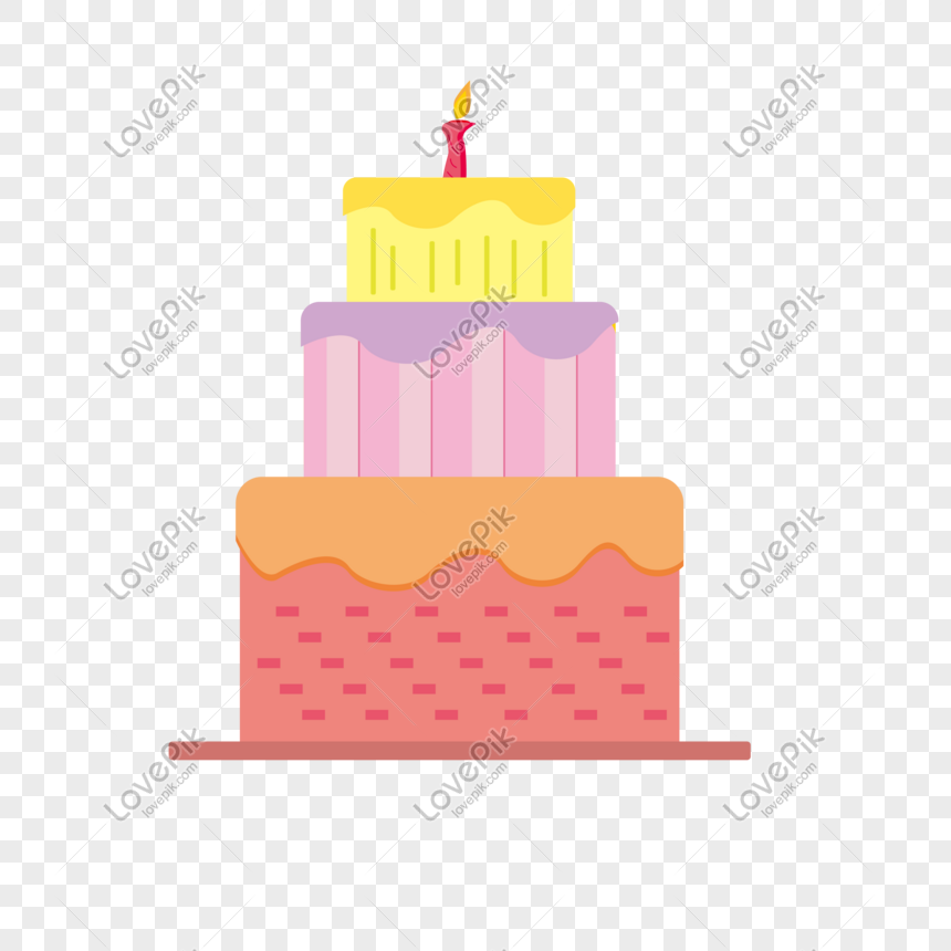 Vector Cartoon Birthday Cake Free PNG Picture And Clipart Image For Free  Download - Lovepik | 610461965