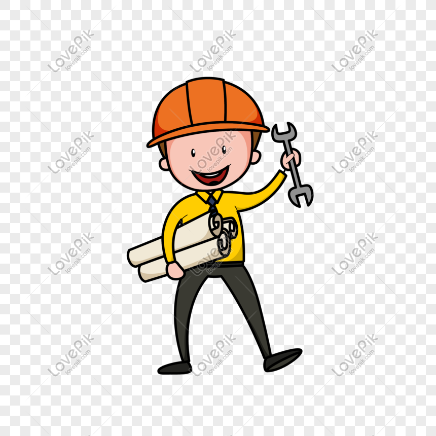 Cartoon Engineer PNG Images With Transparent Background | Free Download On  Lovepik