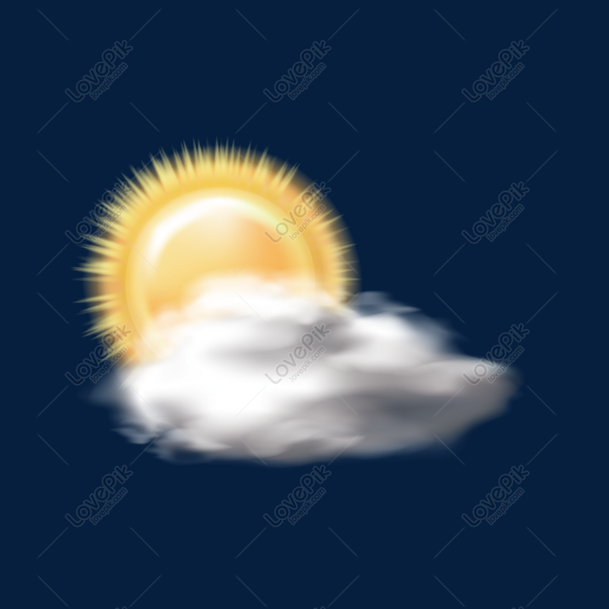 Cartoon Sunny To Cloudy Vector Material PNG Picture And Clipart Image For  Free Download - Lovepik | 610485465