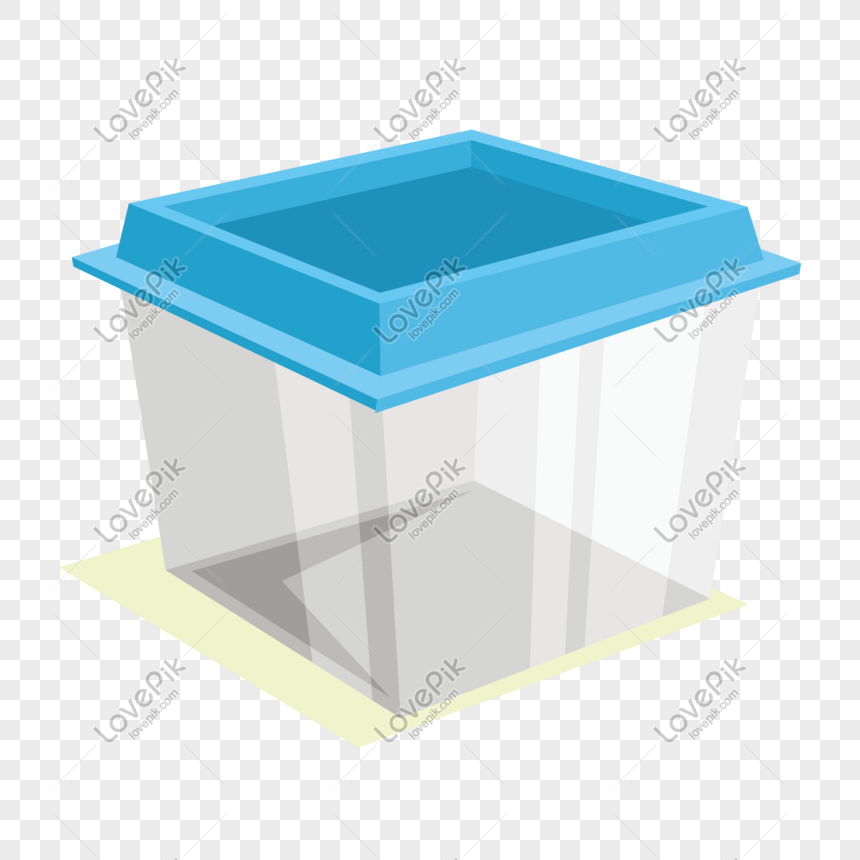 Cartoon Plastic Storage Box Vector Material PNG Image Free Download And  Clipart Image For Free Download - Lovepik | 610497201
