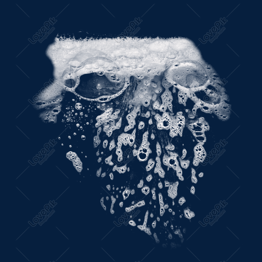 散在する白い石鹸の泡の装飾 イラスト 石鹸の泡 泡 白い泡 フリー素材 透過 Lovepik