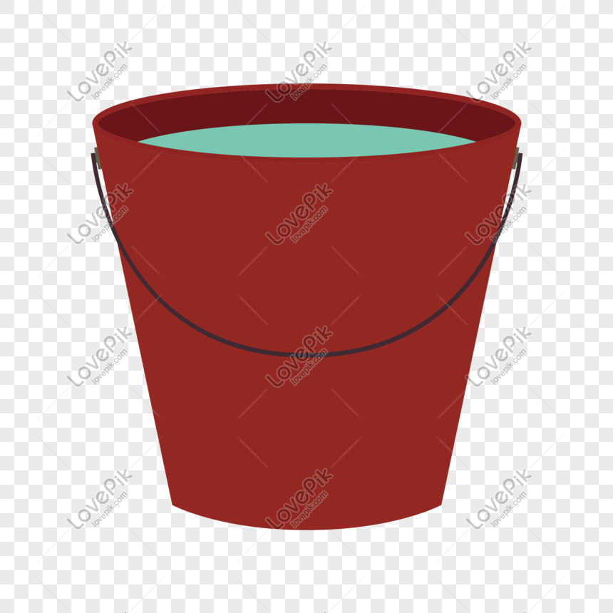 Cartoon Vector Red Bucket Full Of Water Bucket PNG Image And Clipart Image  For Free Download - Lovepik | 610523728
