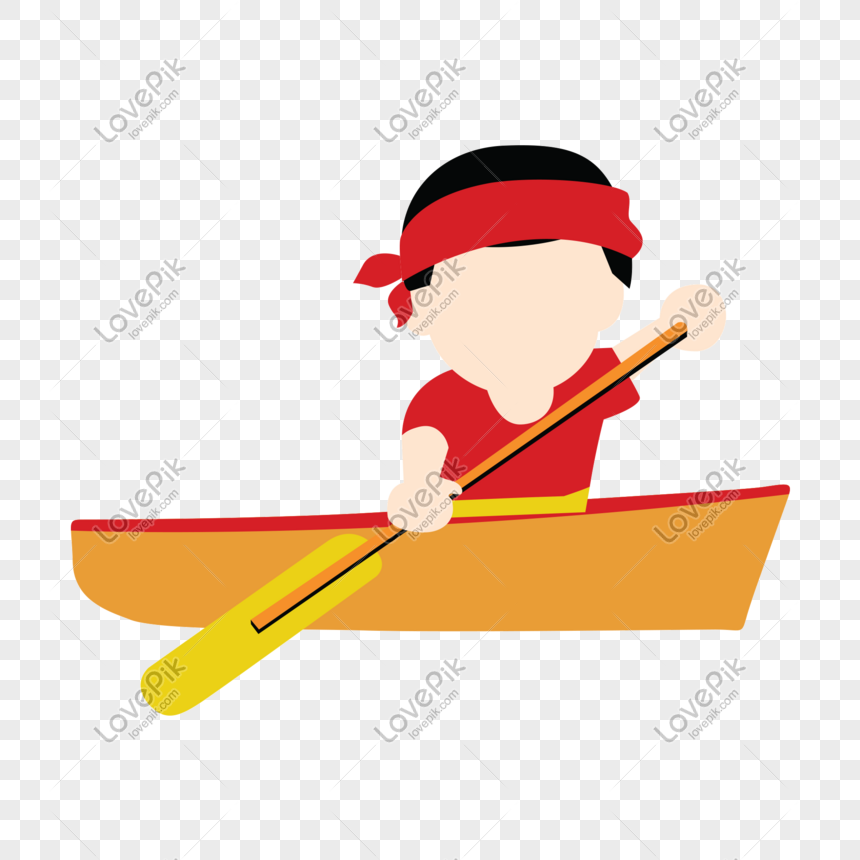 Cartoon Vector Boat Man PNG Free Download And Clipart Image For Free  Download - Lovepik | 610523733
