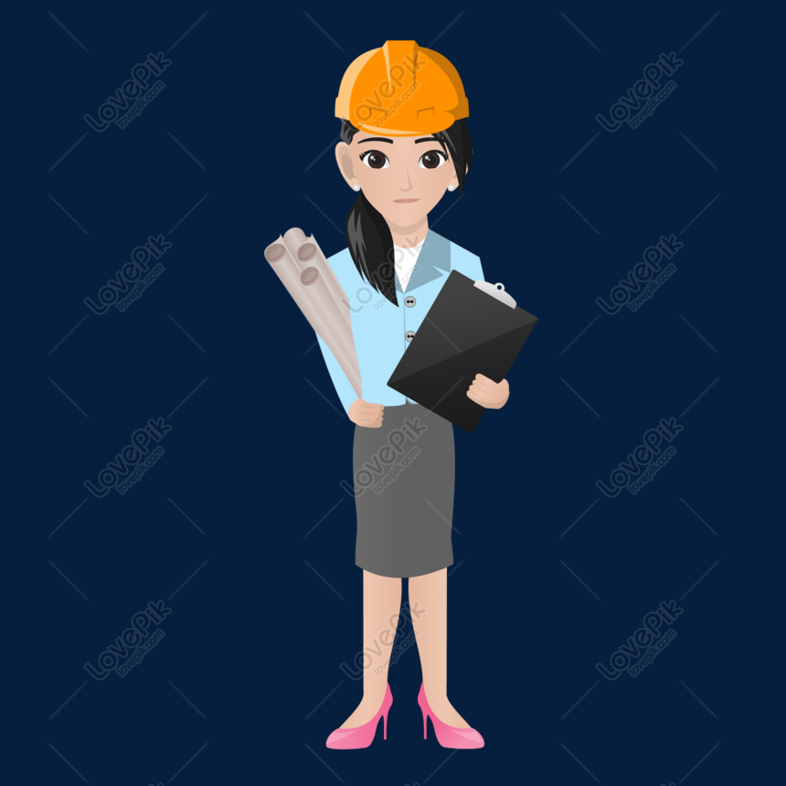 Cartoon Professional Engineer Vector Material PNG Transparent And Clipart  Image For Free Download - Lovepik | 610543136