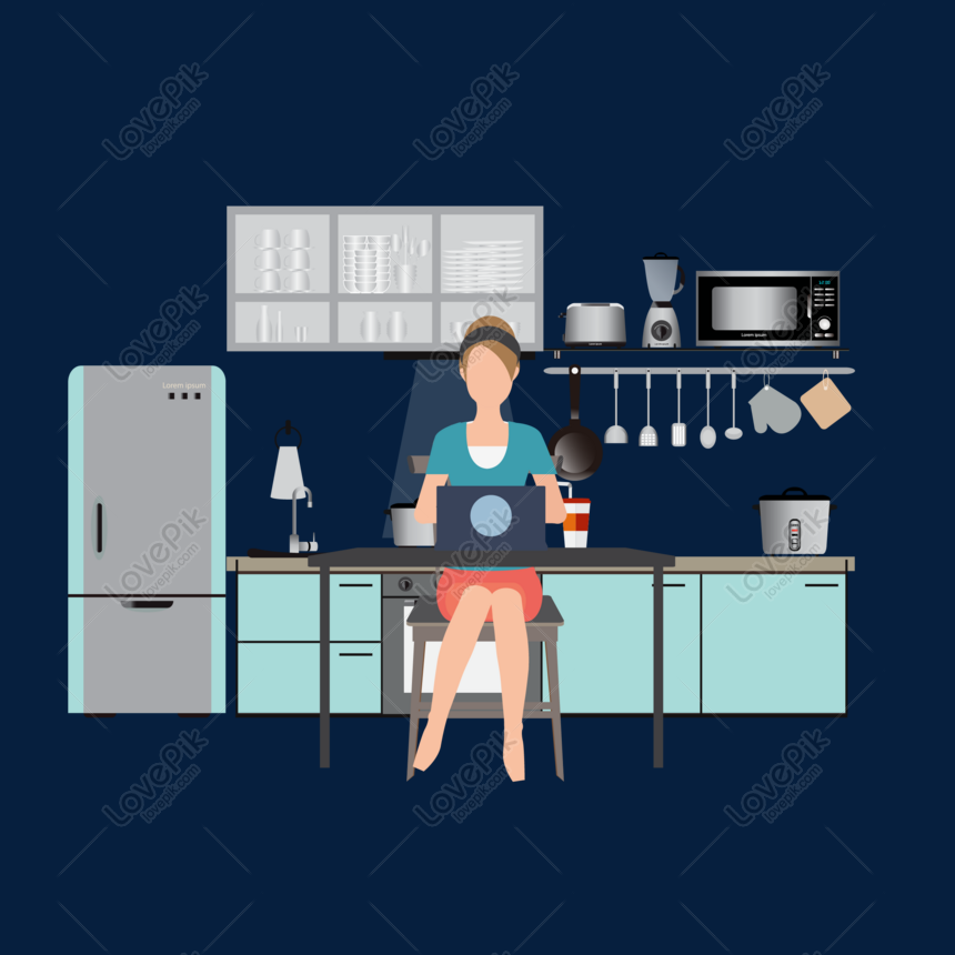 industrial kitchen clipart free