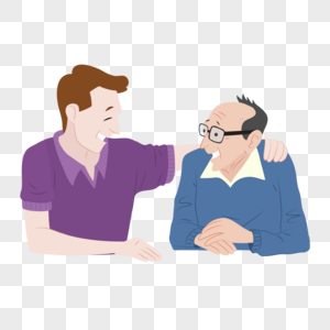 Cartoon Father And Son Images, HD Pictures For Free Vectors Download -  