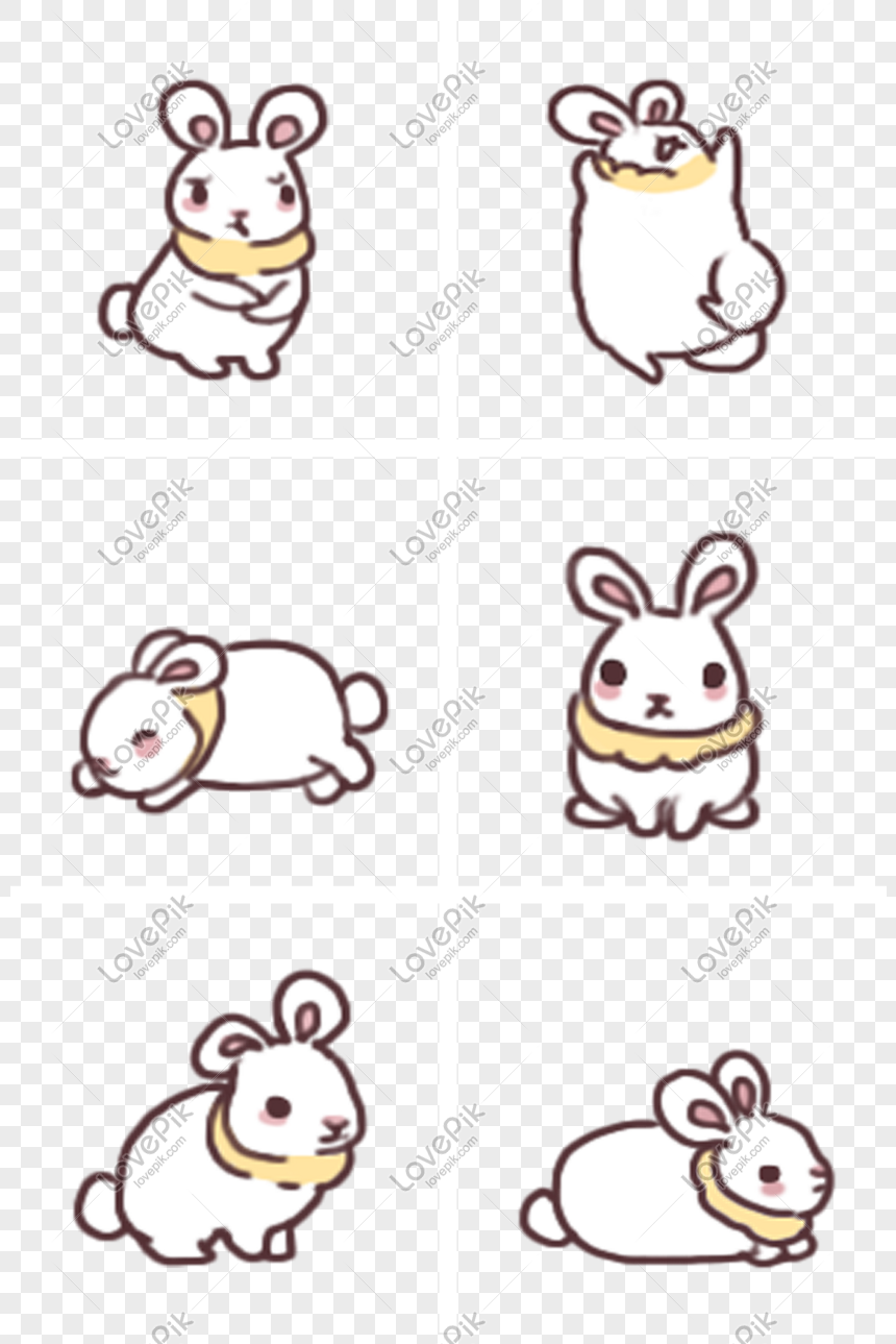 Biểu tượng Chú Thỏ Dễ Thương: Chú thỏ dễ thương như thế nào? Hãy xem những biểu tượng chú thỏ đáng yêu để có câu trả lời nhé!