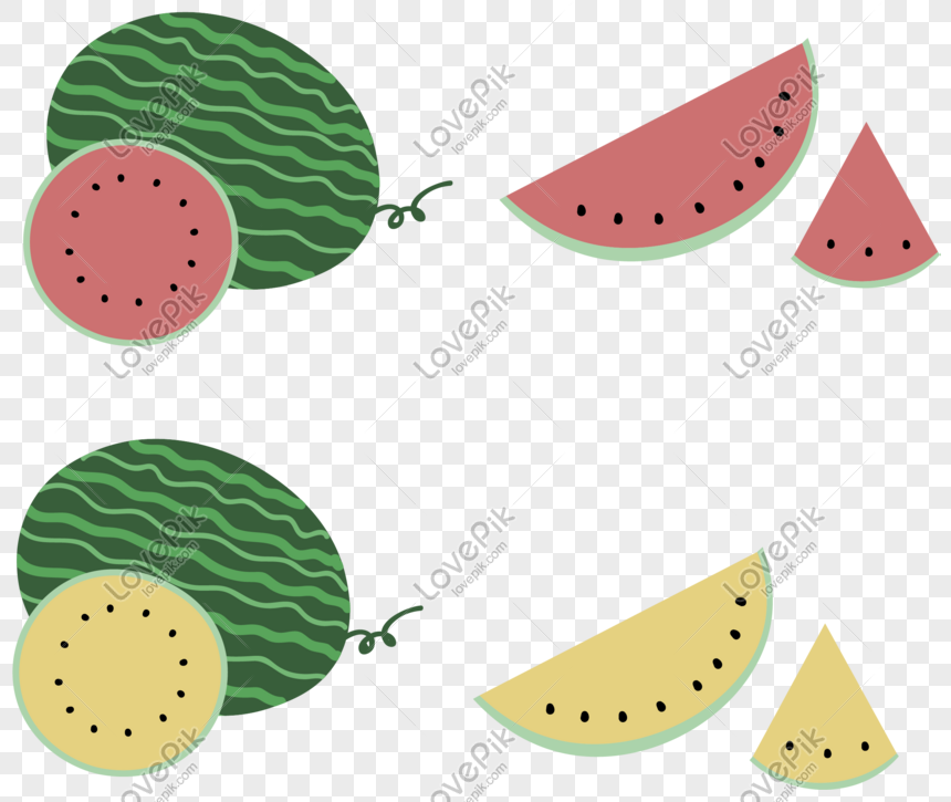 Summer must have a small fresh watermelon, Summer, fresh, watermelon png transparent background