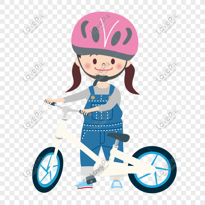Cùng xem vẽ em bé đi xe đạp vui nhộn và dễ thương