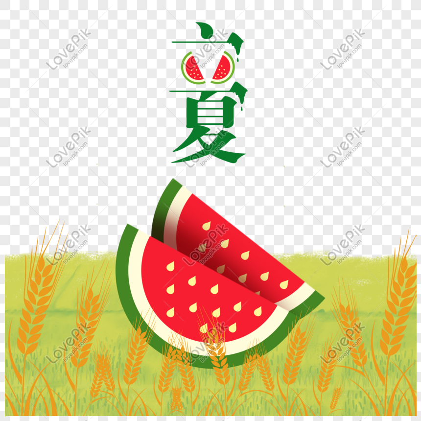 Red Watermelon Summer Mobile Phone With Map, Red Watermelon, Cut ...