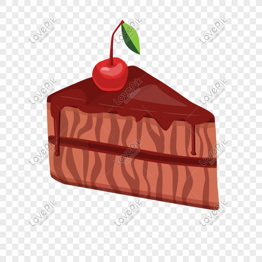 Chocolate Cherry Cake Png Png Image Psd File Free Download Lovepik