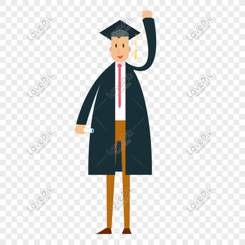 Graduation illustration free image, Graduation, graduation season, bachelor's degree png image free download