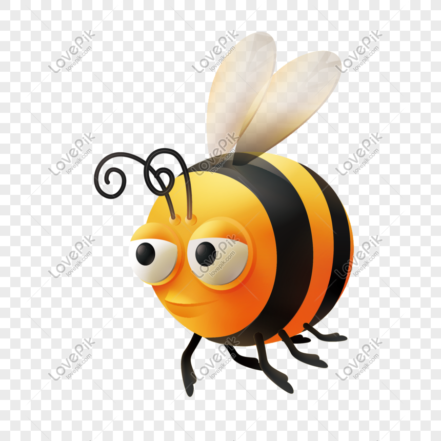 Nét vẽ tinh tế và đáng yêu của chú ong nhỏ hoạt hình sẽ khiến bạn ngất ngây. Không chỉ dừng lại ở đó, hình ảnh này còn đem lại điều gì đó vô cùng ngọt ngào và ấm áp trong trái tim bạn.
