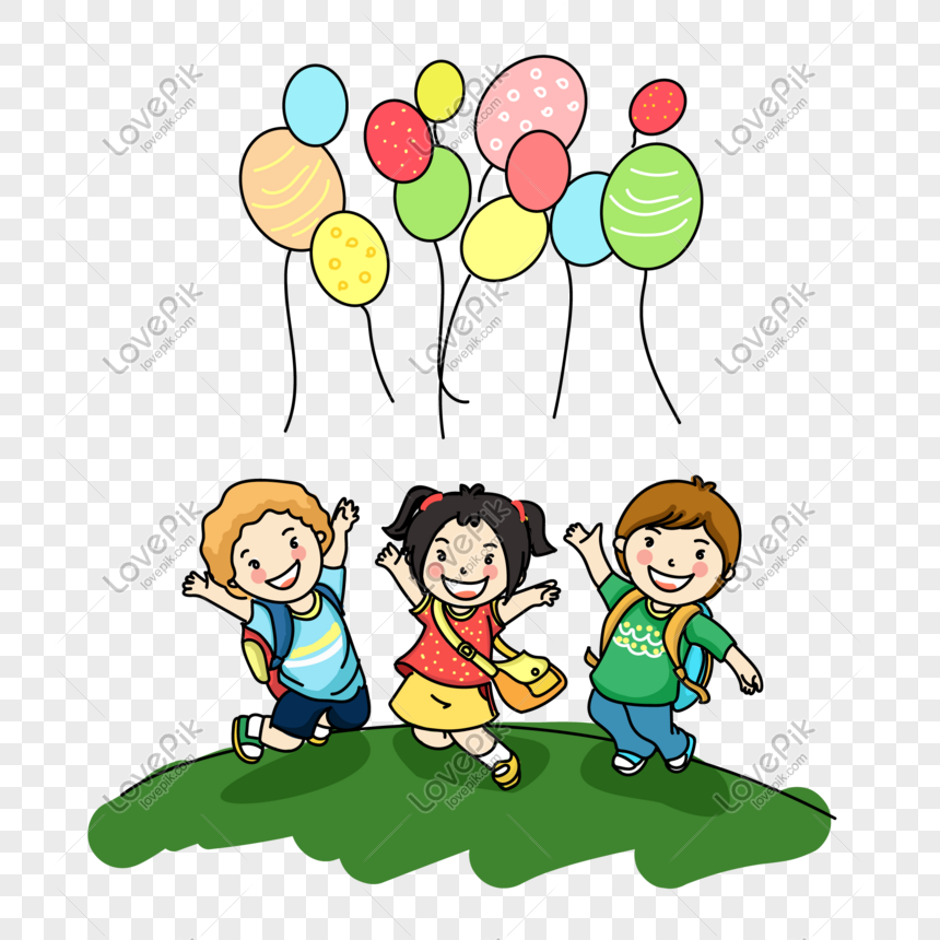 61 Childrens Day Colorful Cartoon Hand Painted Children Happy C PNG  Transparent And Clipart Image For Free Download - Lovepik | 610673366