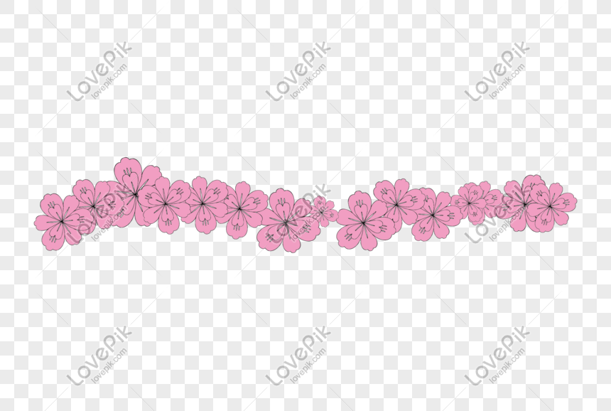 ดาวน์โหลดฟรีดอกไม้ตกแต่งสีชมพู Png สำหรับการดาวน์โหลดฟรี - Lovepik