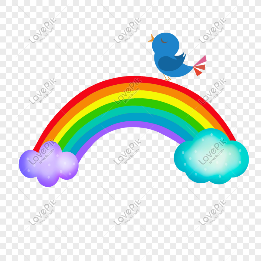 Nubes De Arco Iris De Dibujos Animados Del Día De Los Niños PNG Imágenes  Gratis - Lovepik