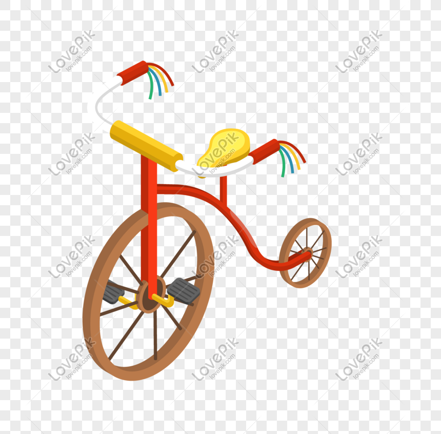 Diseño De Bicicleta De Juguete Para Niños De Dibujos Animados PNG Imágenes  Gratis - Lovepik