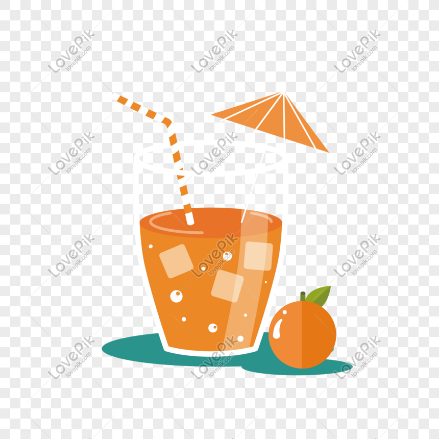 Summer Cartoon Orange Juice Cool Vector PNG Picture And Clipart Image For  Free Download - Lovepik | 610725585