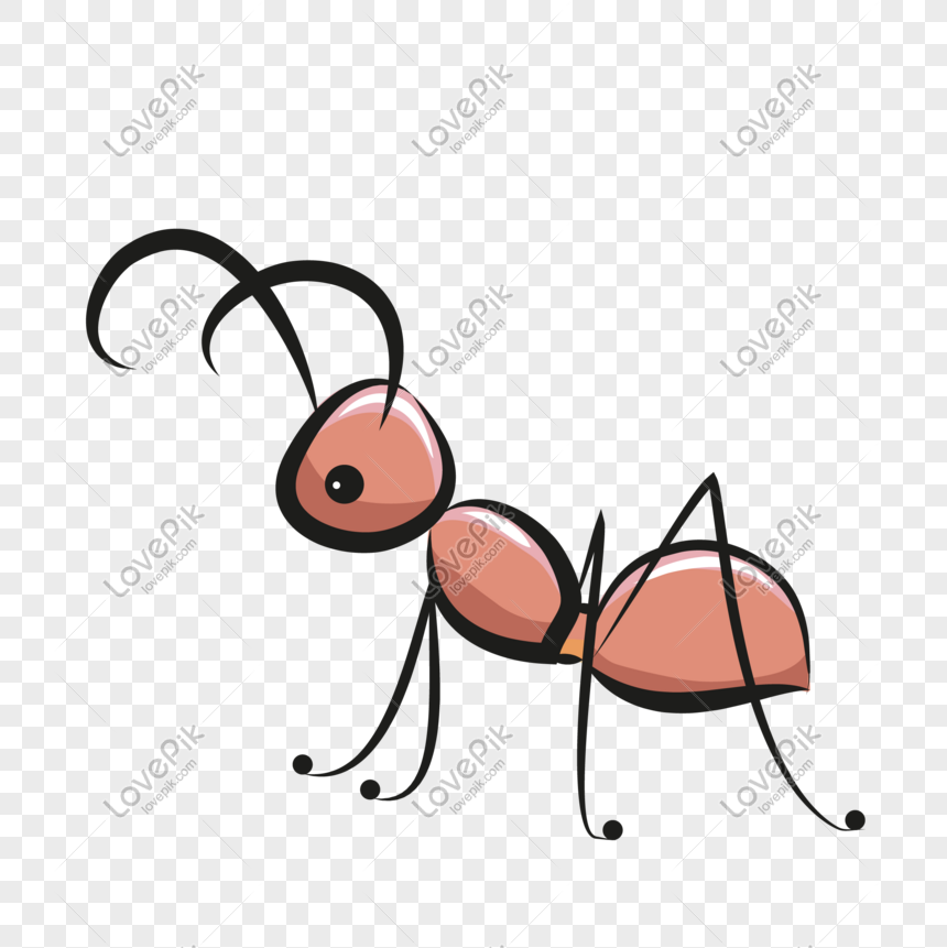 Hand Drawn Wind Cute Cartoon Ant Free PNG And Clipart Image For Free  Download - Lovepik | 610724949