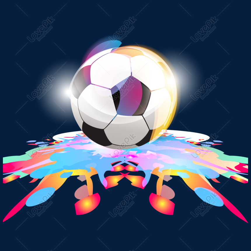 Hình ảnh Vector World Cup Bóng đá đầy Màu Sắc Vector Minh Họa Miễn ...