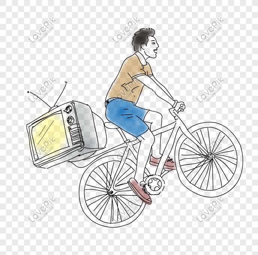 Hình ảnh Vector xe đạp sẽ khiến bạn cảm thấy đam mê và muốn bắt đầu chuyến đi xe đạp của mình, đồng thời đảm bảo tính thẩm mỹ của bức tranh.