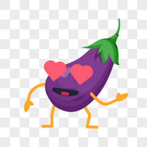 Eggplant Cartoon Hand Drawn Vegetables Free PNG And Clipart Image For Free  Download - Lovepik | 610607139