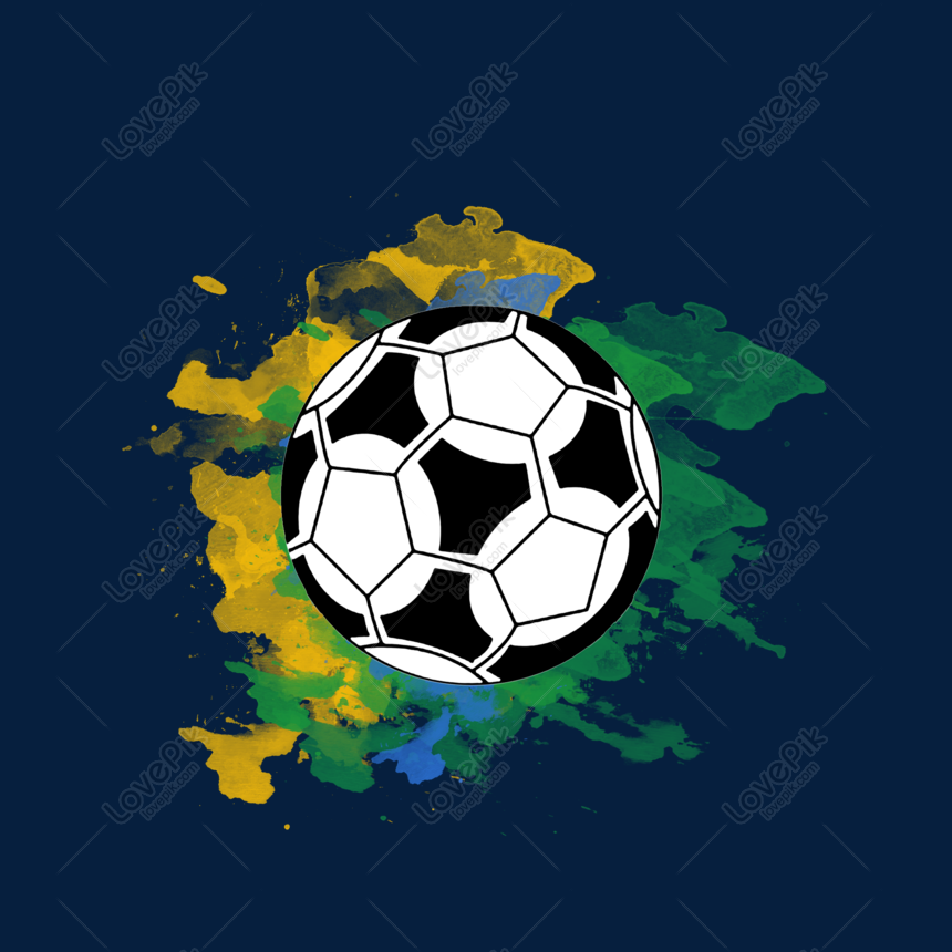 Vetores de Bola De Futebol Azulde Cor Amarela e mais imagens de Amarelo -  Amarelo, Atividade, Azul - iStock