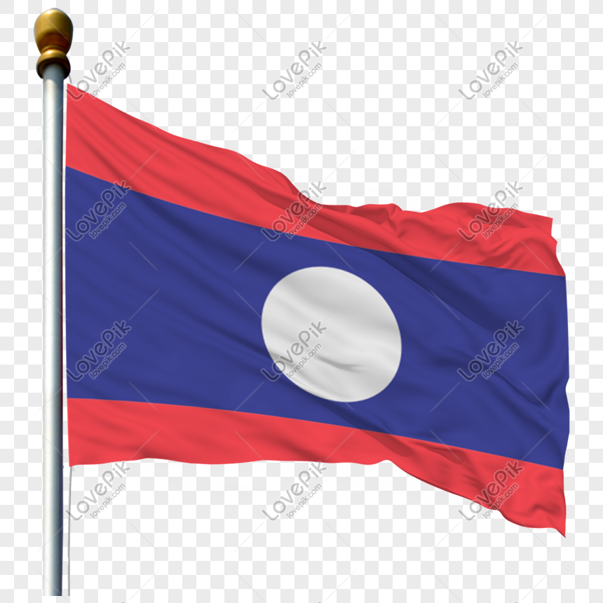 Quốc Kỳ Lào: Quốc kỳ Lào với hình ảnh con rồng đang bay trên nền cờ màu đỏ sẽ là điểm nhấn ấn tượng cho những ai yêu quốc kỳ. Hãy cùng xem những bức ảnh tuyệt đẹp về Quốc kỳ Lào và cảm nhận vẻ đẹp riêng của nó.