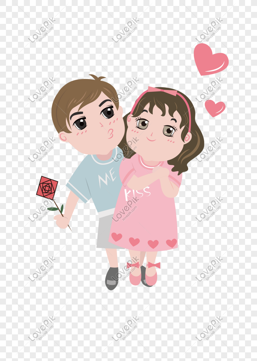 Transparent Bottom Png Kissing Valentines Day Belongs To You An PNG ...