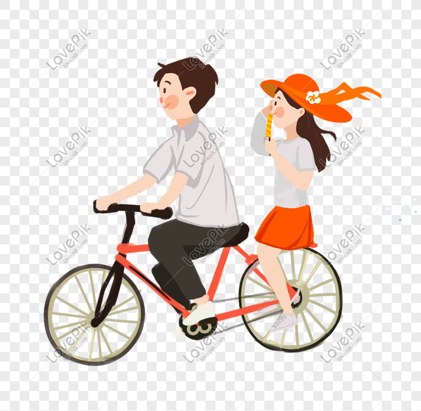 Những bức ảnh tuyệt đẹp về hình ảnh cặp đôi đi xe đạp trên mạng xã hội