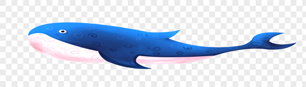 cartoon whale