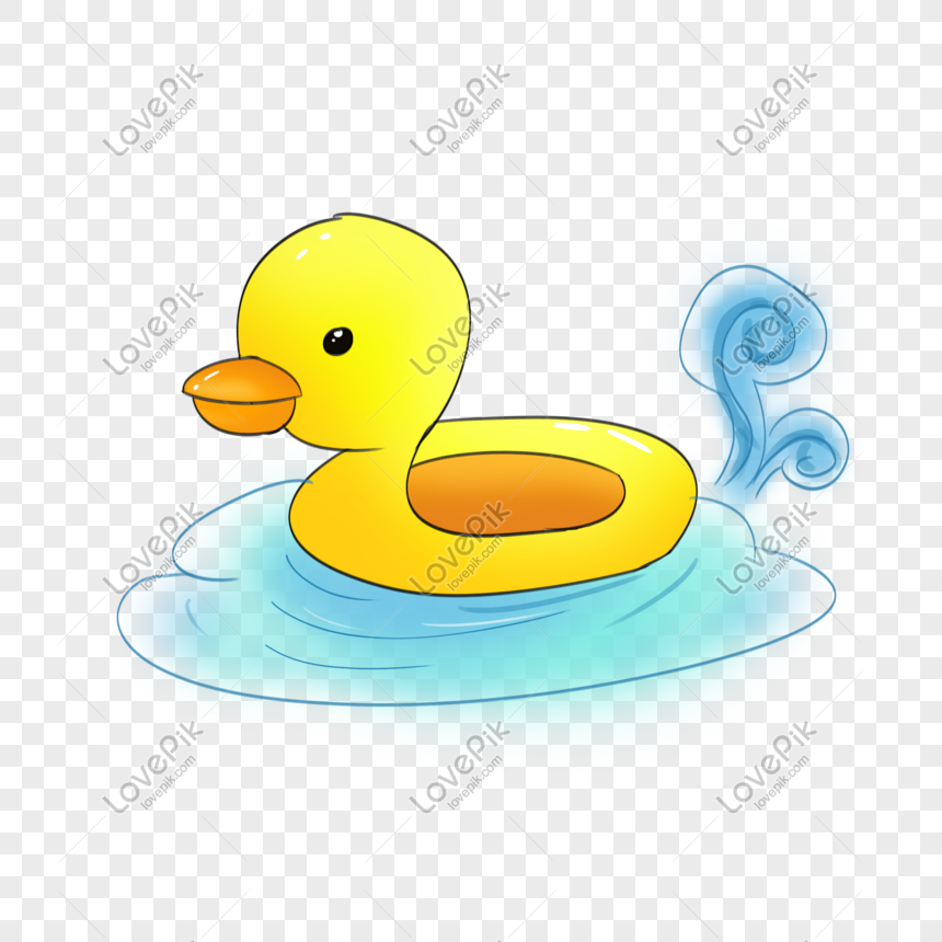 swimming duck clip art