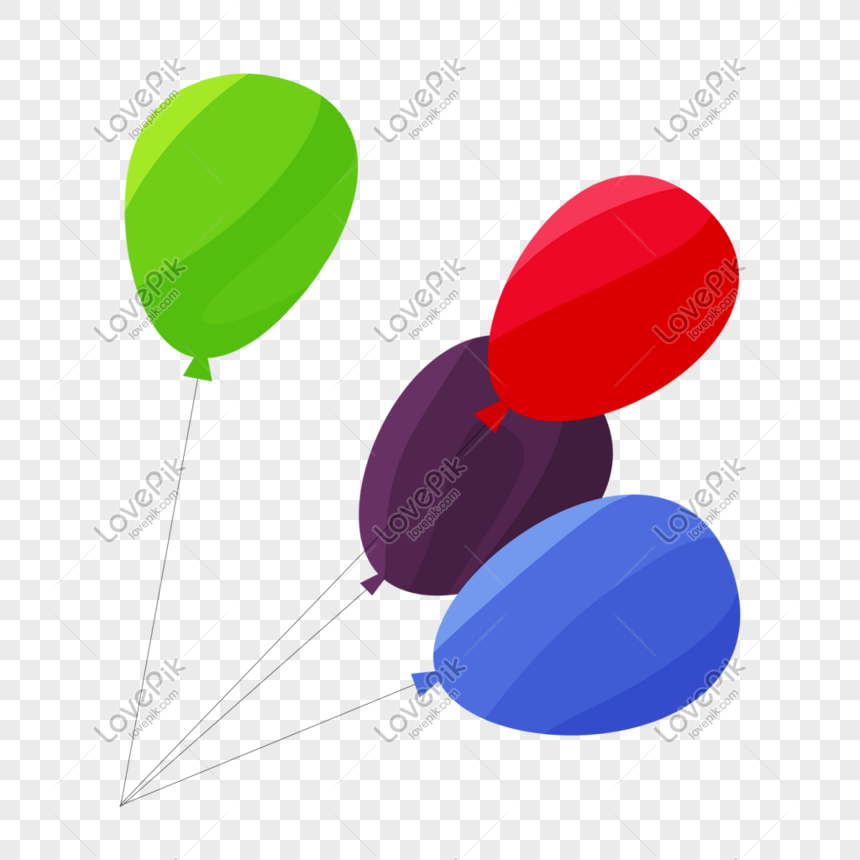 Balloons Bunch PNG Images With Transparent Background | Free Download ...