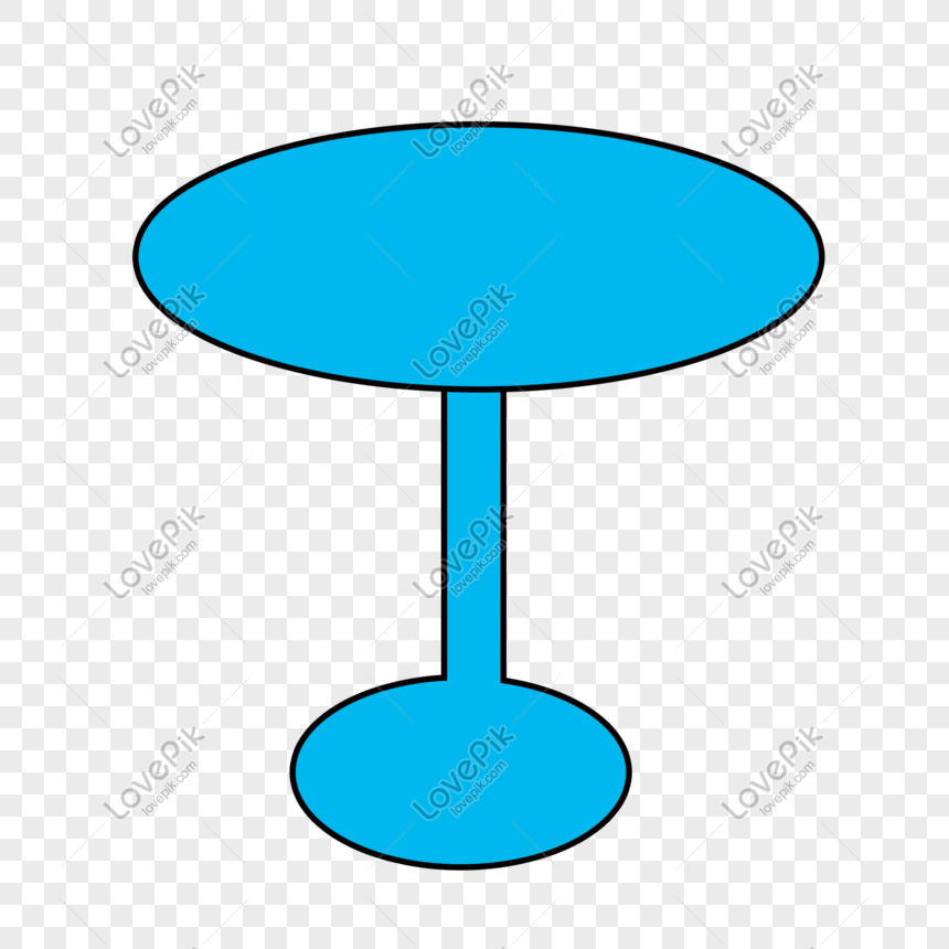 手描きの青いテーブル無料イラストイメージ グラフィックス Id Prf画像フォーマットpsd Jp Lovepik Com