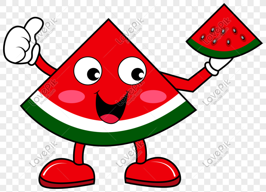 Watermelon Cartoon png download - 2563*995 - Free Transparent