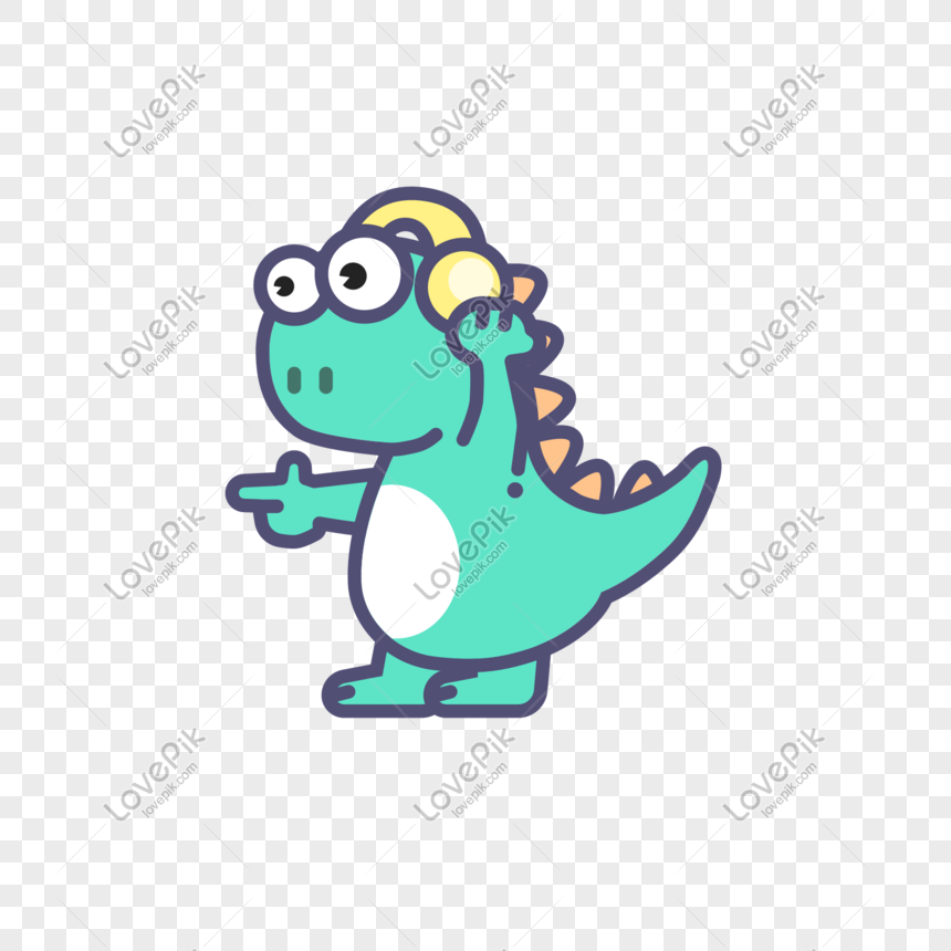 Hand Drawn Cartoon Small Fresh Cute Little Dinosaur PNG Transparent  Background And Clipart Image For Free Download - Lovepik | 610825830
