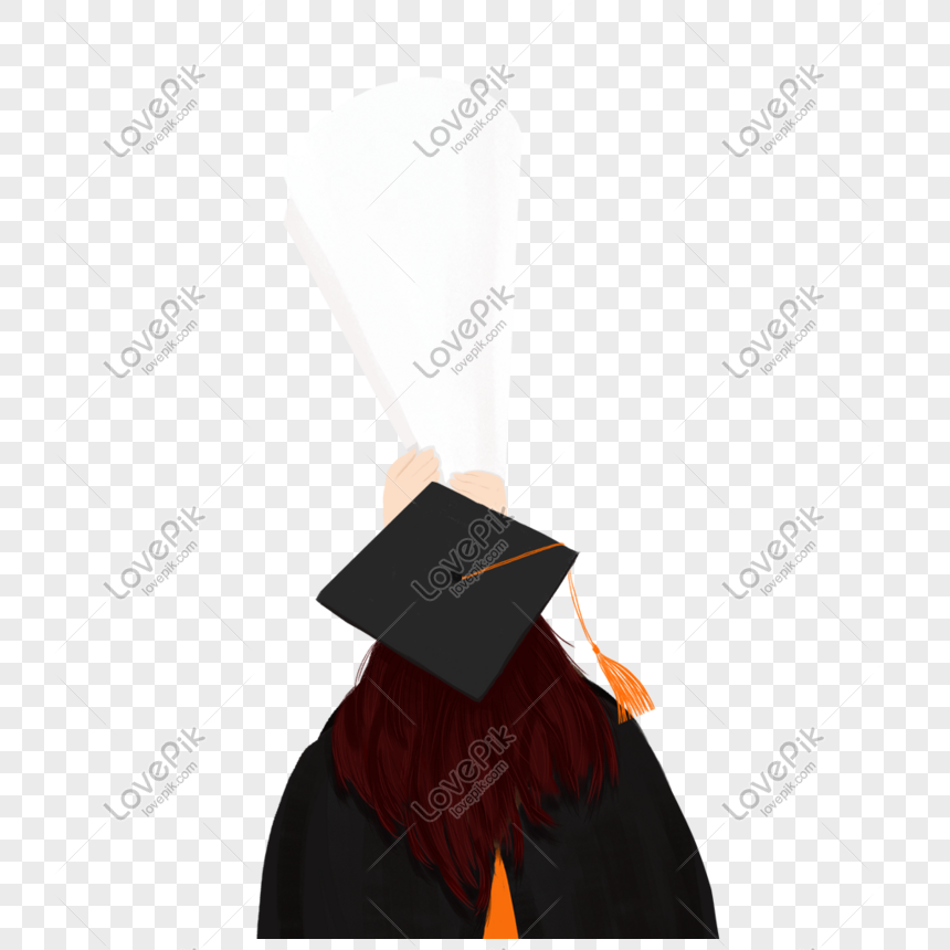 Education success symbolized by graduation robe icon isolated 24638521 PNG
